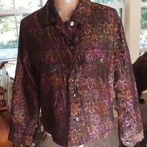 Chicos Design fall blouse